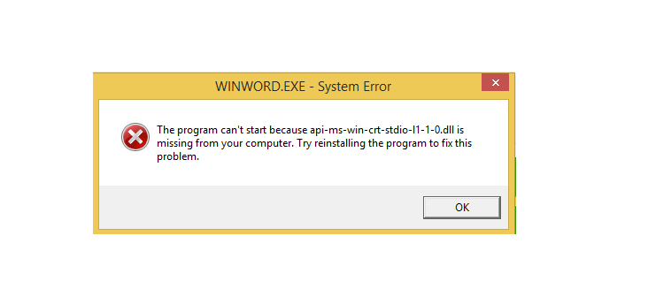 windows 10 run dll errors